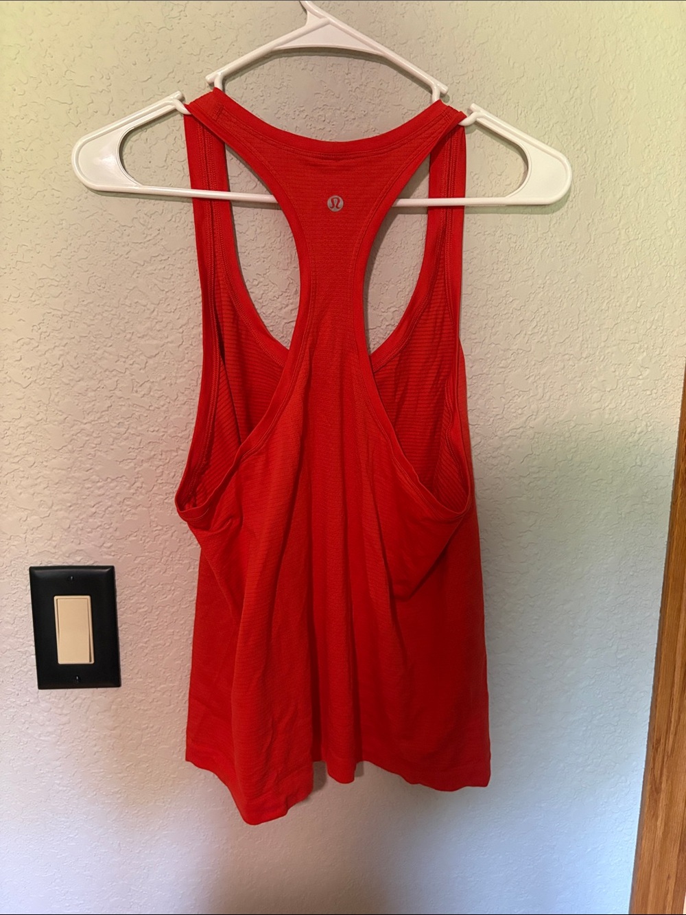 lululemon athletica Red Racerback Tank